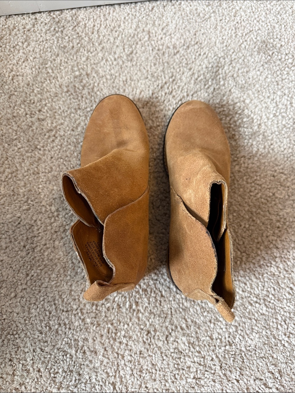 Lucky Brand Chestnut Brown Leather Ankle Boots - Picture 6 of 7